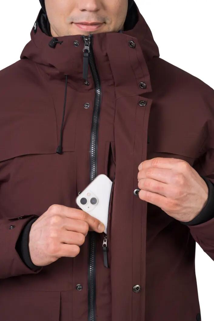 Casaco de inverno impermeável e com isolamento térmico para homem Hannah 8/8