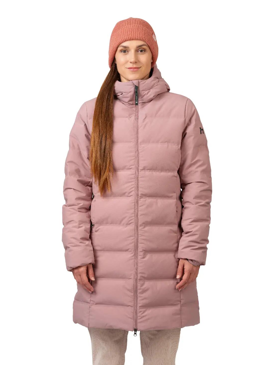 Hannah: winterjas voor dames met donsvulling 4/8