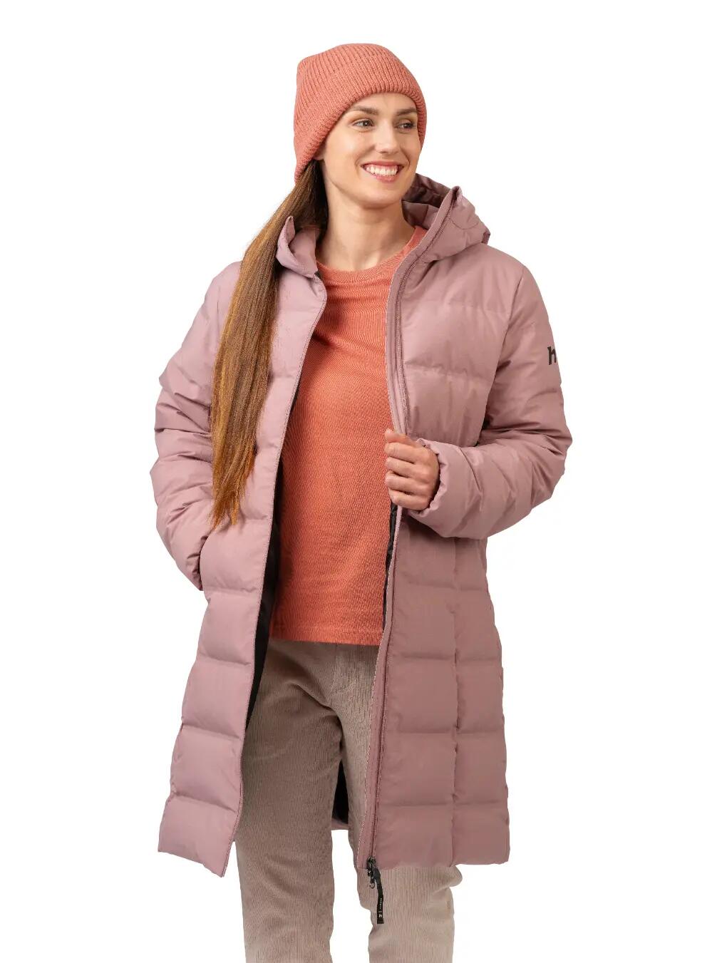 Hannah: winterjas voor dames met donsvulling 2/8