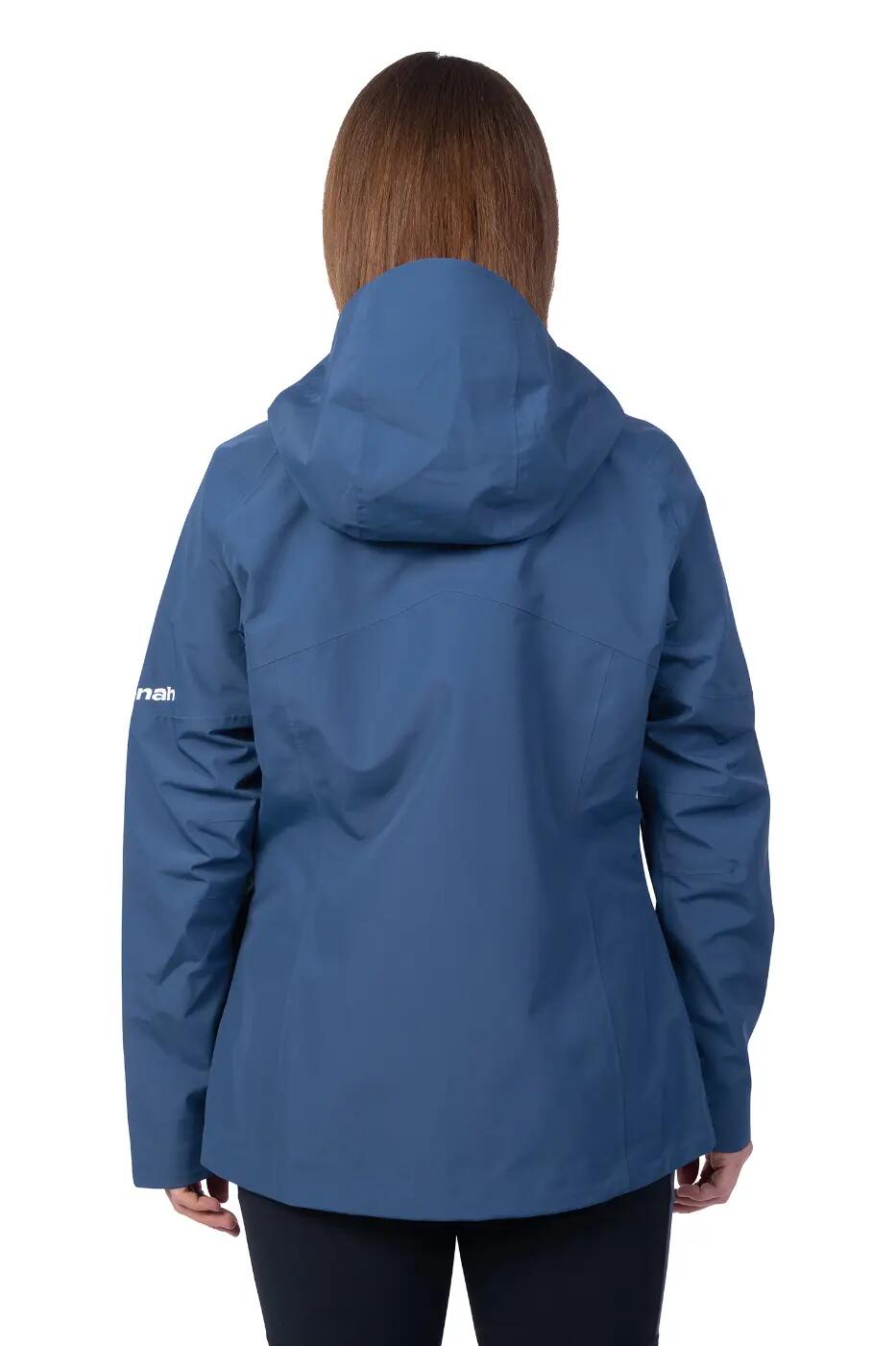 Chaqueta impermeable de 3 capas para mujer, modelo Hannah, ideal para senderismo 4/8
