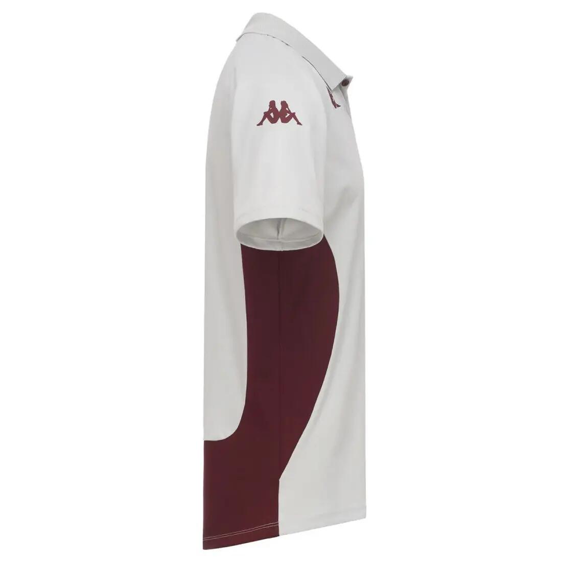 Polo Kappa Mindatti 2 Union Bordeaux Bègles pour homme Gris 3/3