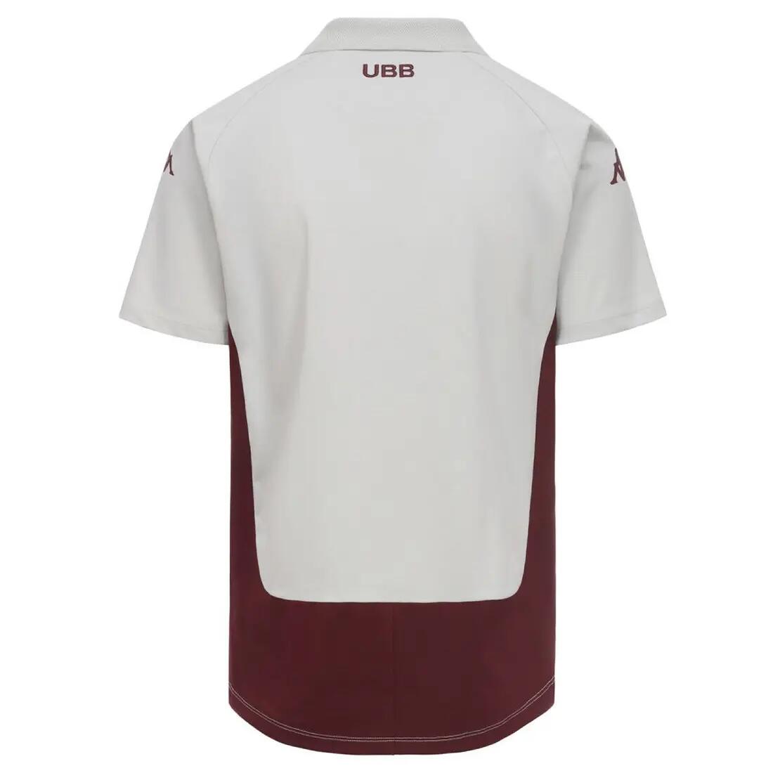 Polo Kappa Mindatti 2 Union Bordeaux Bègles pour homme Gris 2/3