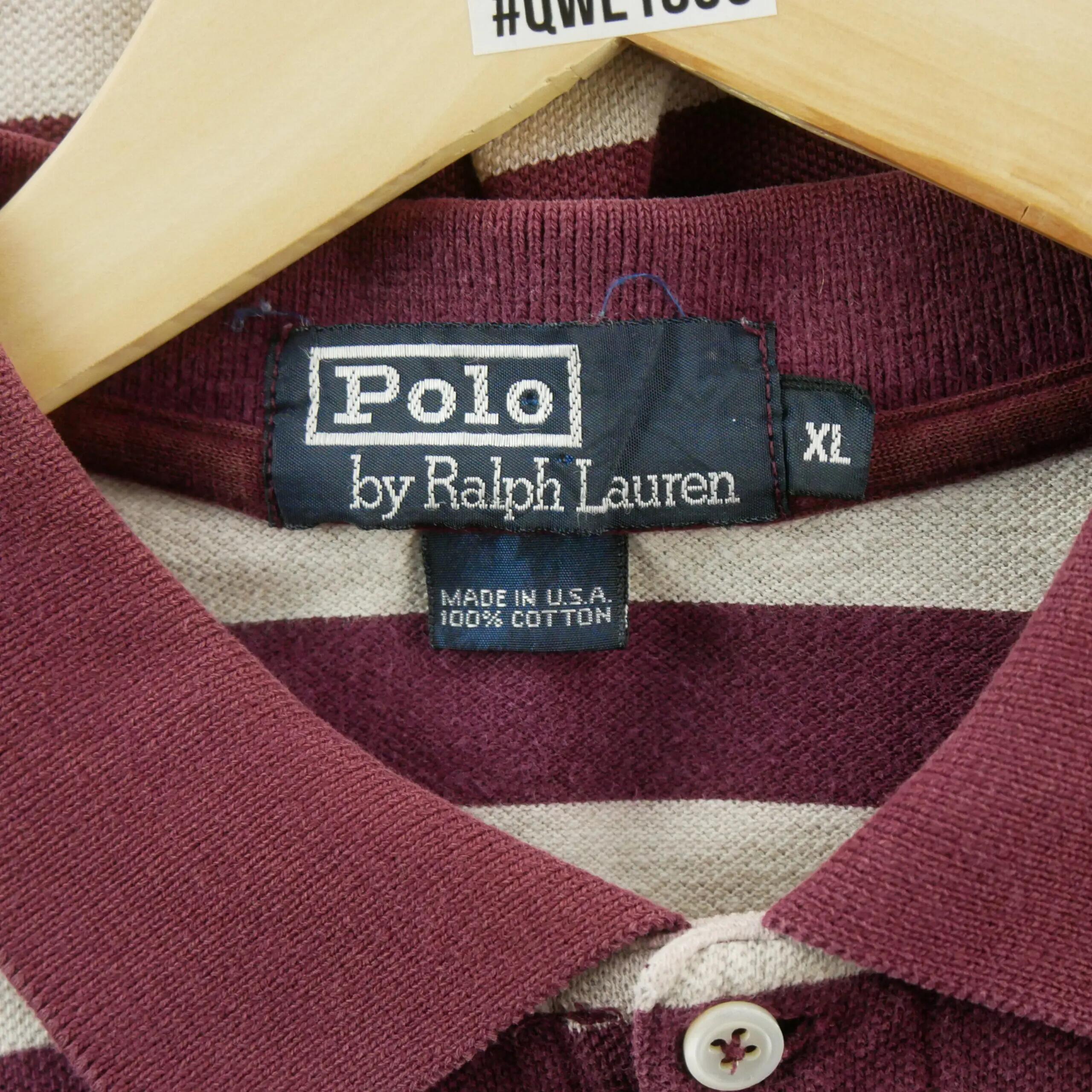Polo Ralph Lauren Herren Kurzarm Polo Y2K Vintage 7/7
