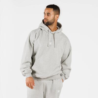 Zeuz oversized comfort hoodie – heren – trui met capuchon – grijs – maat l