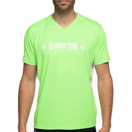T-shirt sport col v 3XL / Vert