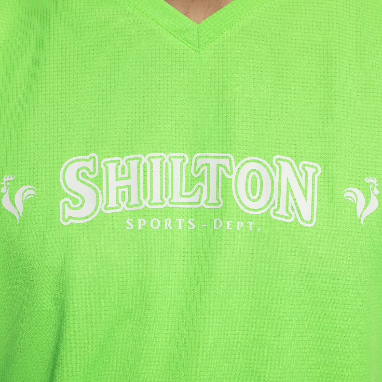T-shirt sport col v 3XL / Vert 4/4