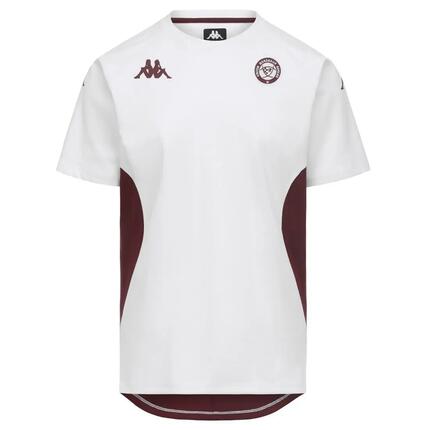 T-shirt Kappa Millado Union Bordeaux Bègles Blanc