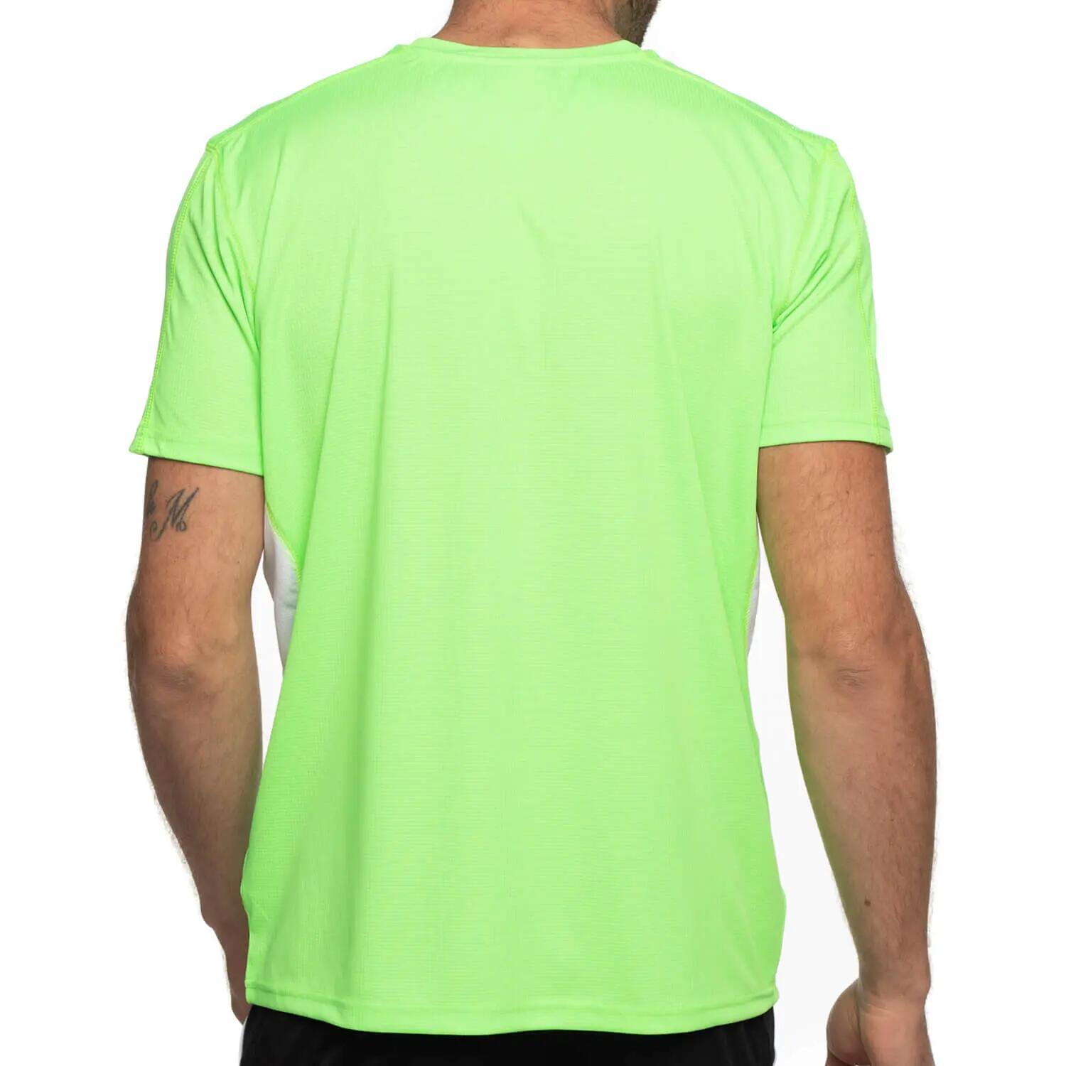 T-shirt sport col v 3XL / Vert 3/4