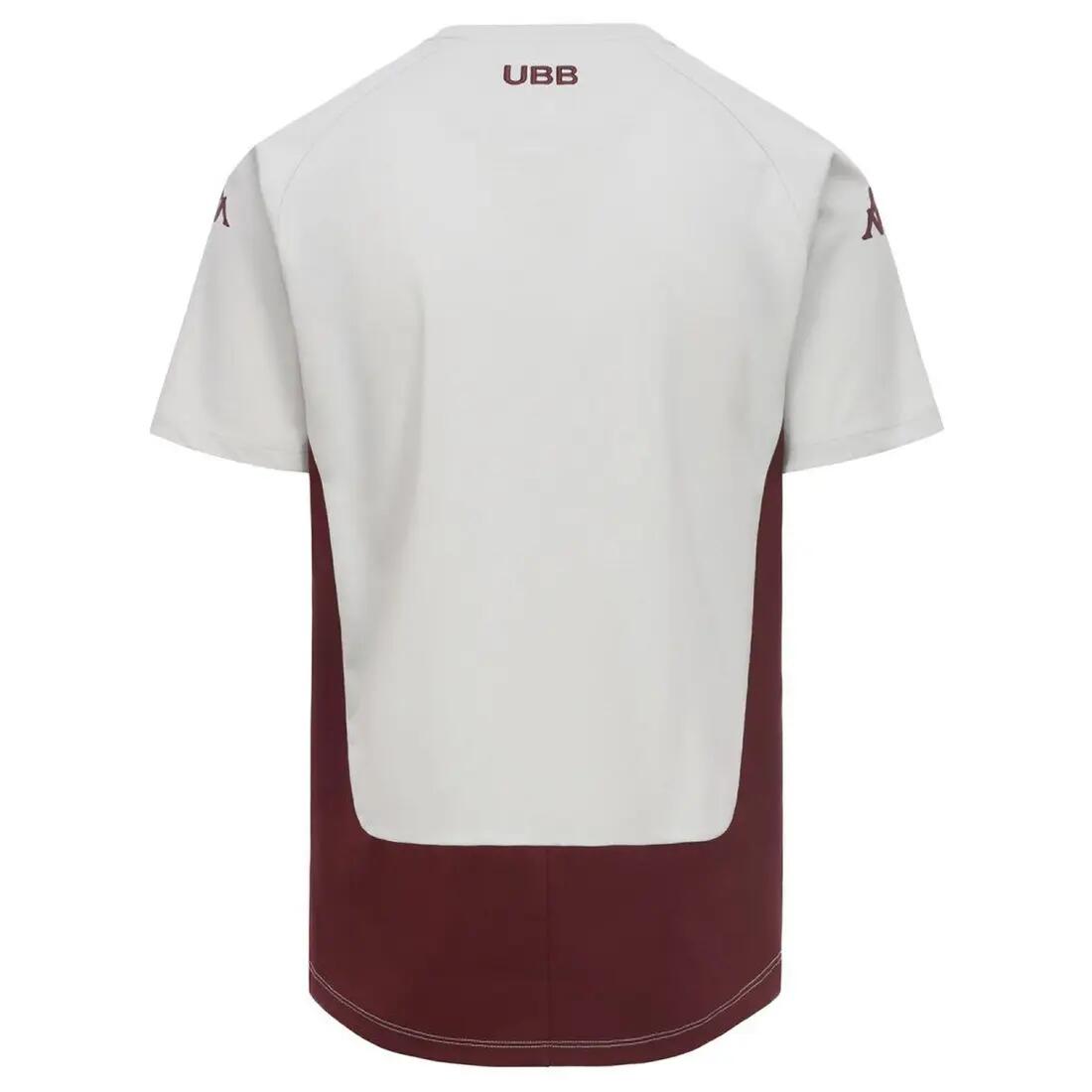 T-shirt Kappa Millado Union Bordeaux Bègles bianca 2/3