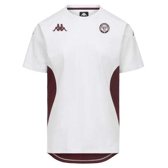 Kappa Millado Union Bordeaux Bègles Kinder T-shirt Wit