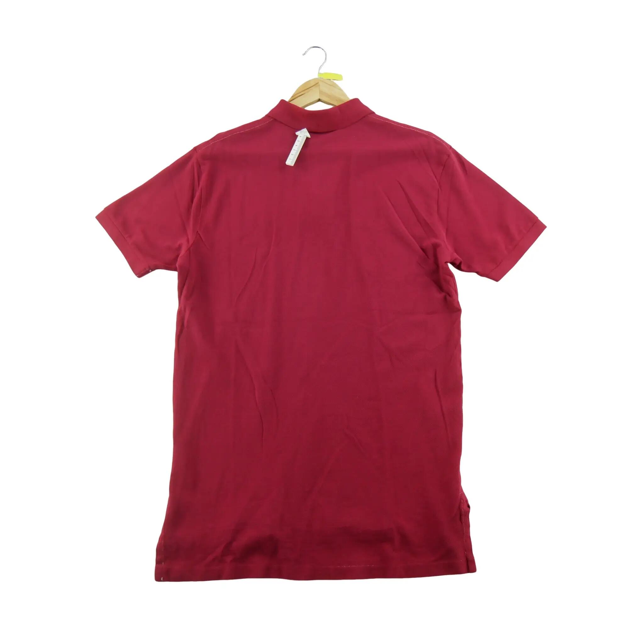 Refurbished - Kurzarm Polo Herren Rot - In gutem Zustand 4/7