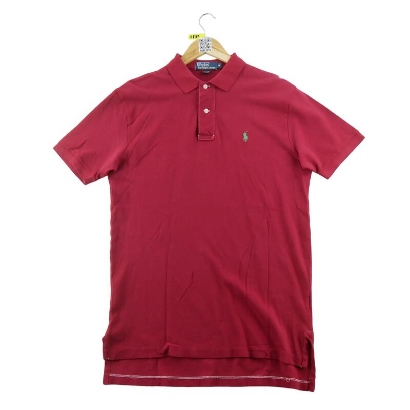 Second life - Tricou polo bărbați cu mânecă scurtă roșu - Bun