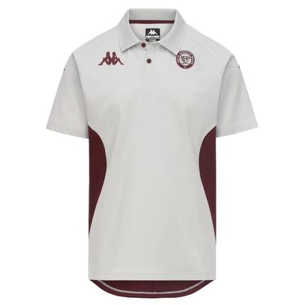 Polo Kappa Mindatti 2 Union Bordeaux Bègles pour homme Gris