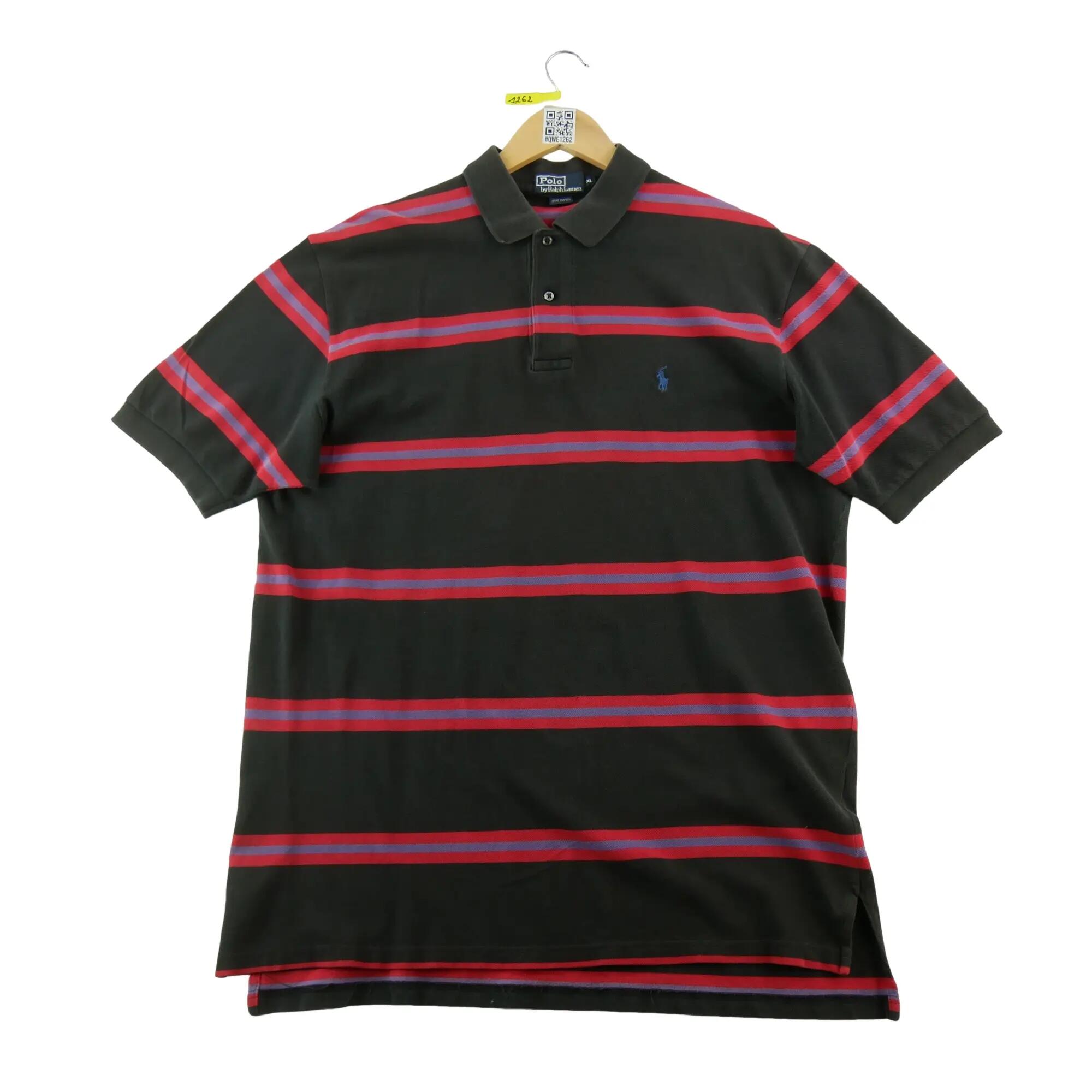 Second life - Polo Ralph Lauren męskie krótkie rękawy Y2K Vintage - Stan dobry 2/7