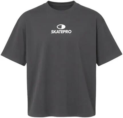 SkatePro Heavy Box T-shirt - M - Asphalt