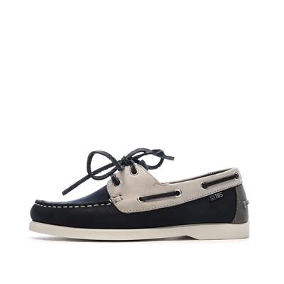 Scarpe da Barca Donna TBS Cow Nubuck London Blu Navy