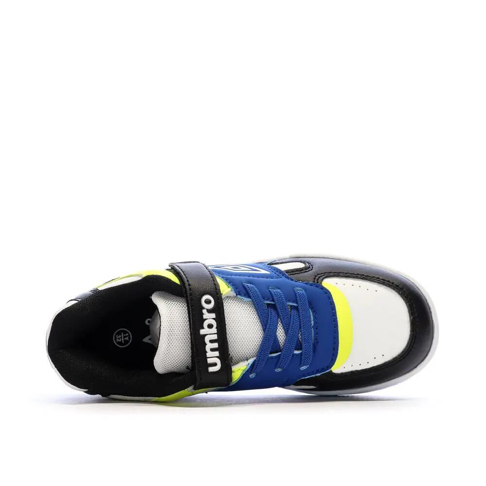 Zapatillas Umbro Travys para Niño Negras/Azules/Amarillas 5/7