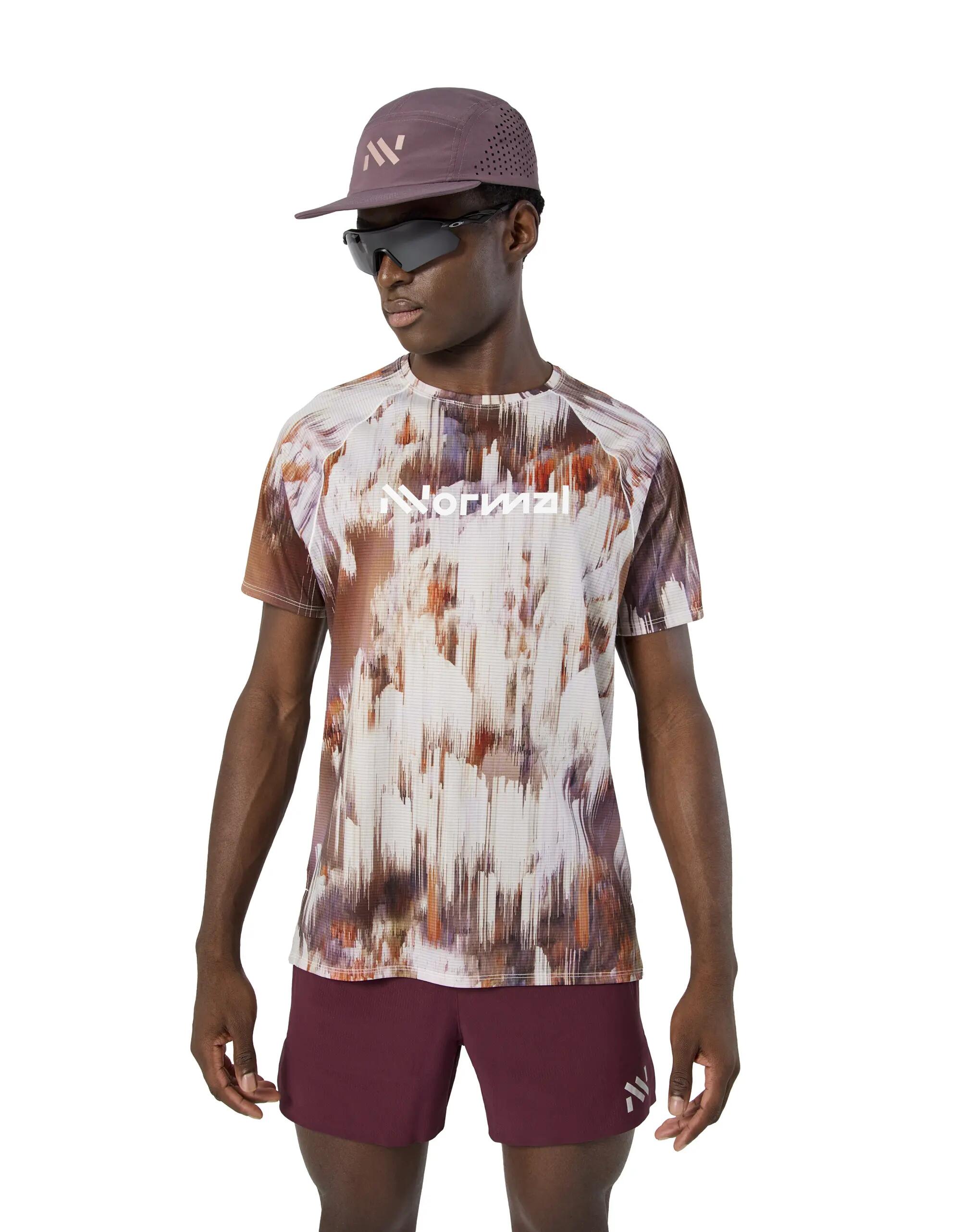 Men's NNormal Race Print Running T-Shirt 4/5