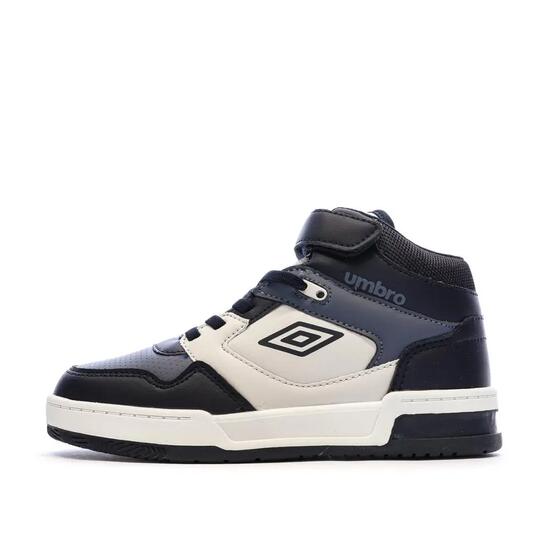 Baskets Marines/Noires/Blanches Garçon Rouge Umbro Olly Vlc