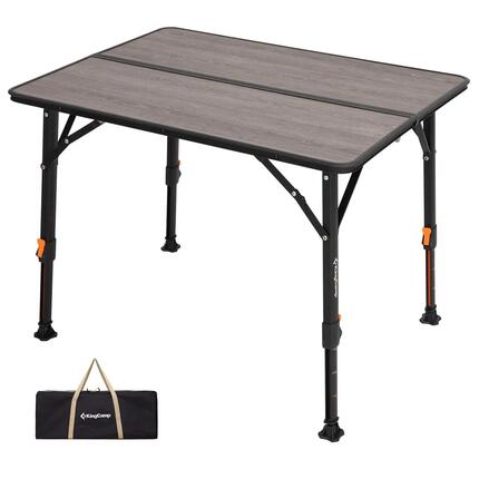 Table de camping Meteora Table pliante légère Réglable en continu