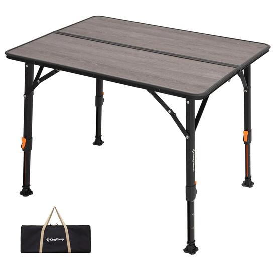 Table de camping Meteora Table pliante légère Réglable en continu