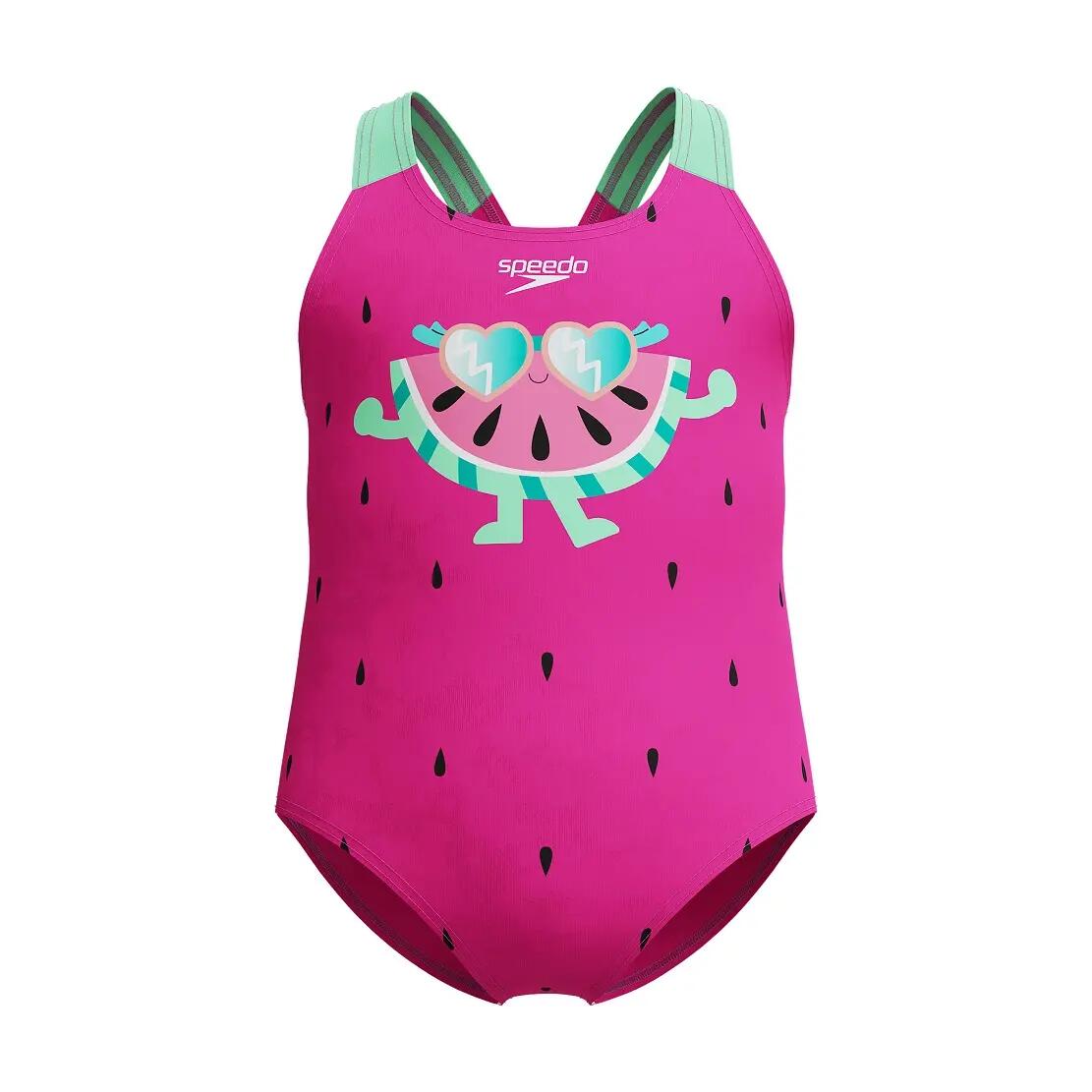 Strój kąpielowy jednoczęściowy dla dziewczynek Speedo Digital Printed 4/5