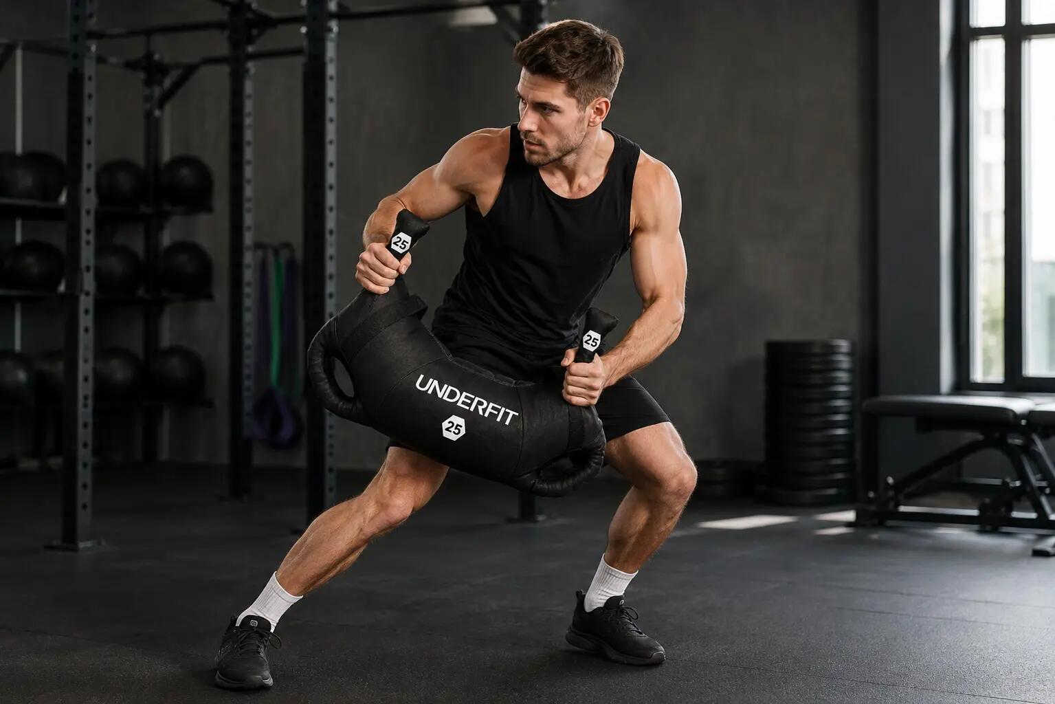 Bułgarski Worek z obciążeniem 5 kg UNDERFIT Power Bag Sandbag 4/5