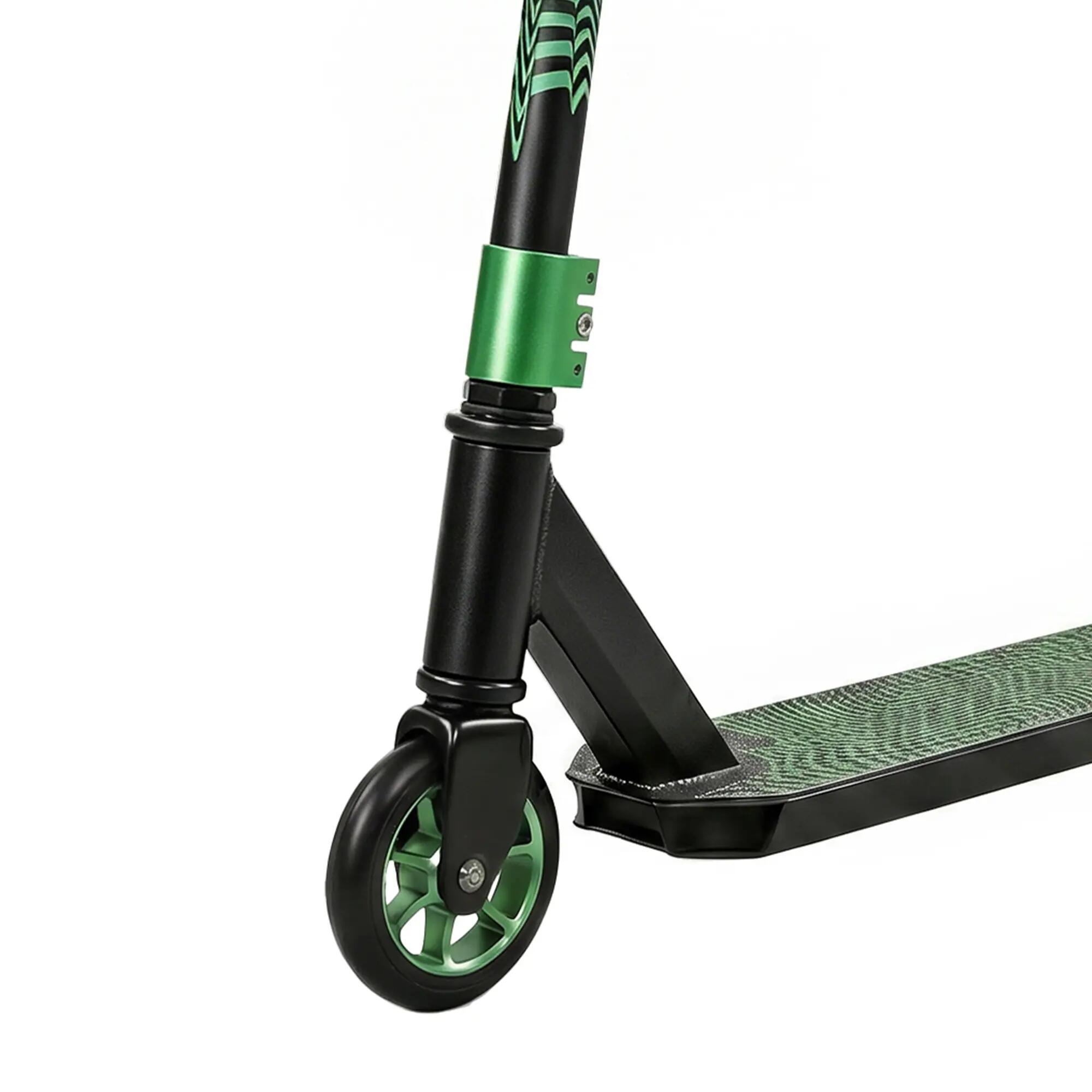 Trotinete acrobática 66x47x81 cm verde SPORTNOW 4/11