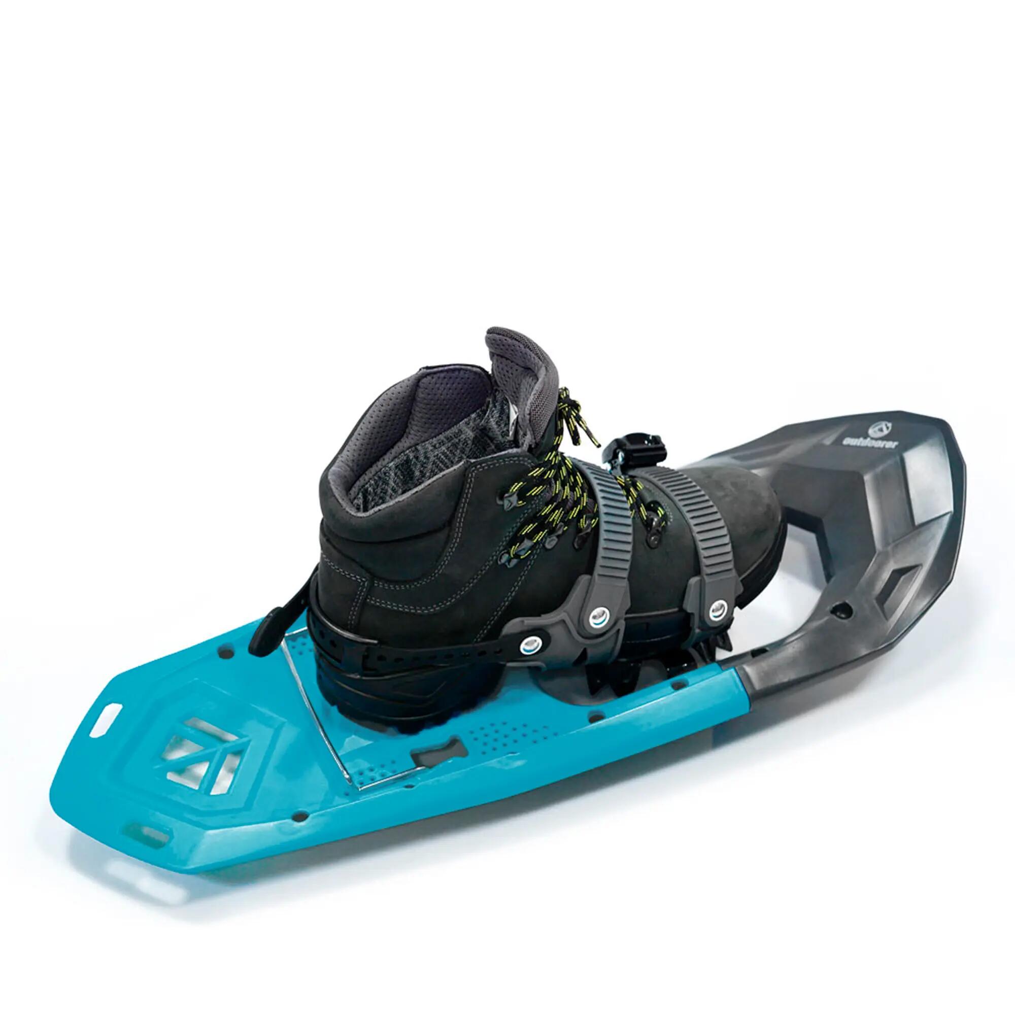 Schneeschuhe SnowClimber M Blau - Moderne Winterschuhe mit Steighilfe 7/7