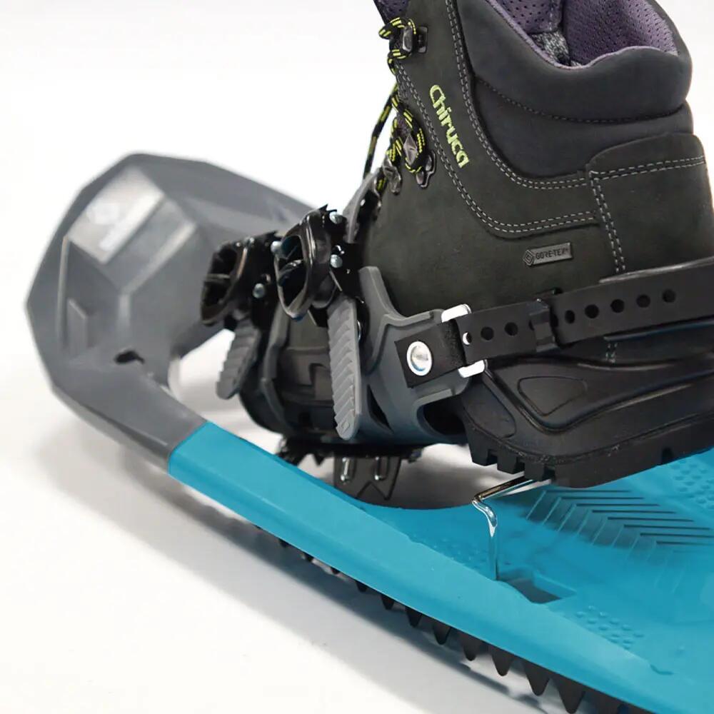 Schneeschuhe SnowClimber M Blau - Moderne Winterschuhe mit Steighilfe 6/7