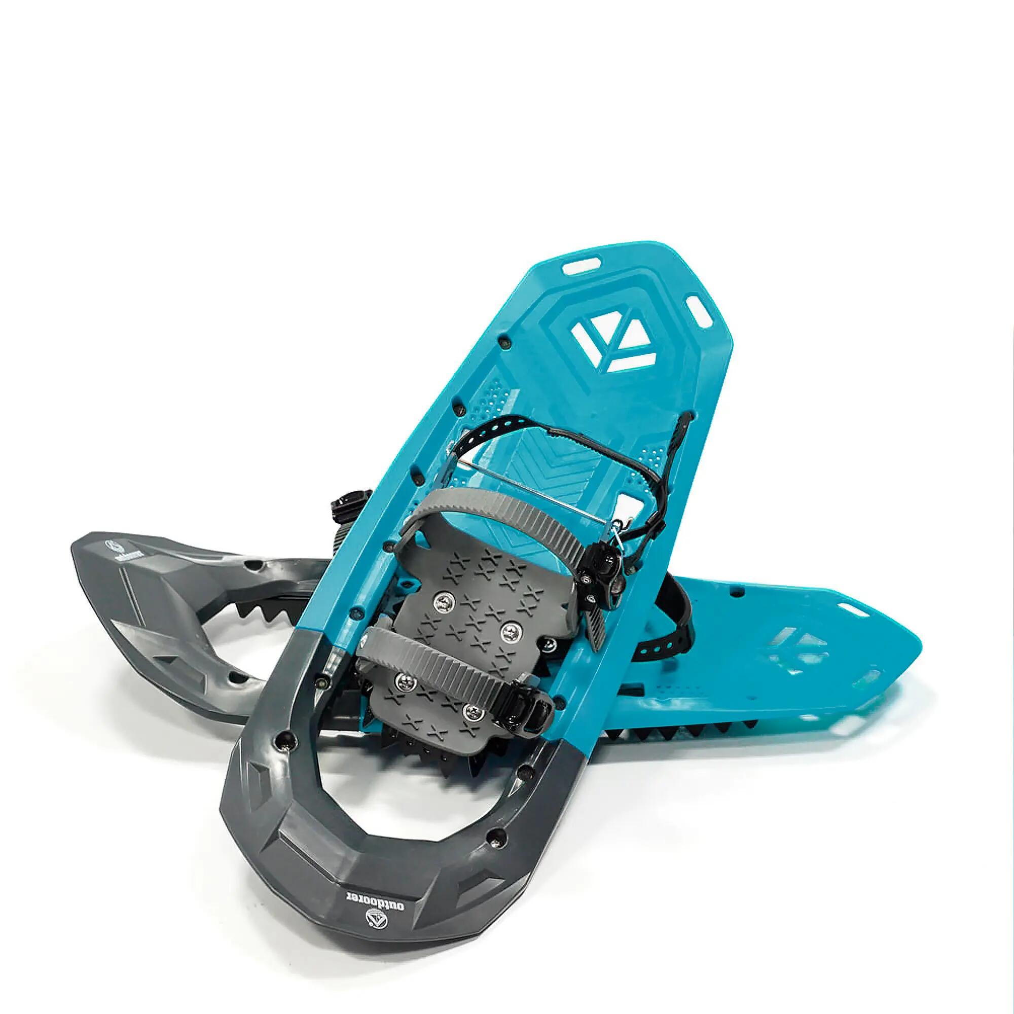 Schneeschuhe SnowClimber M Blau - Moderne Winterschuhe mit Steighilfe 4/7