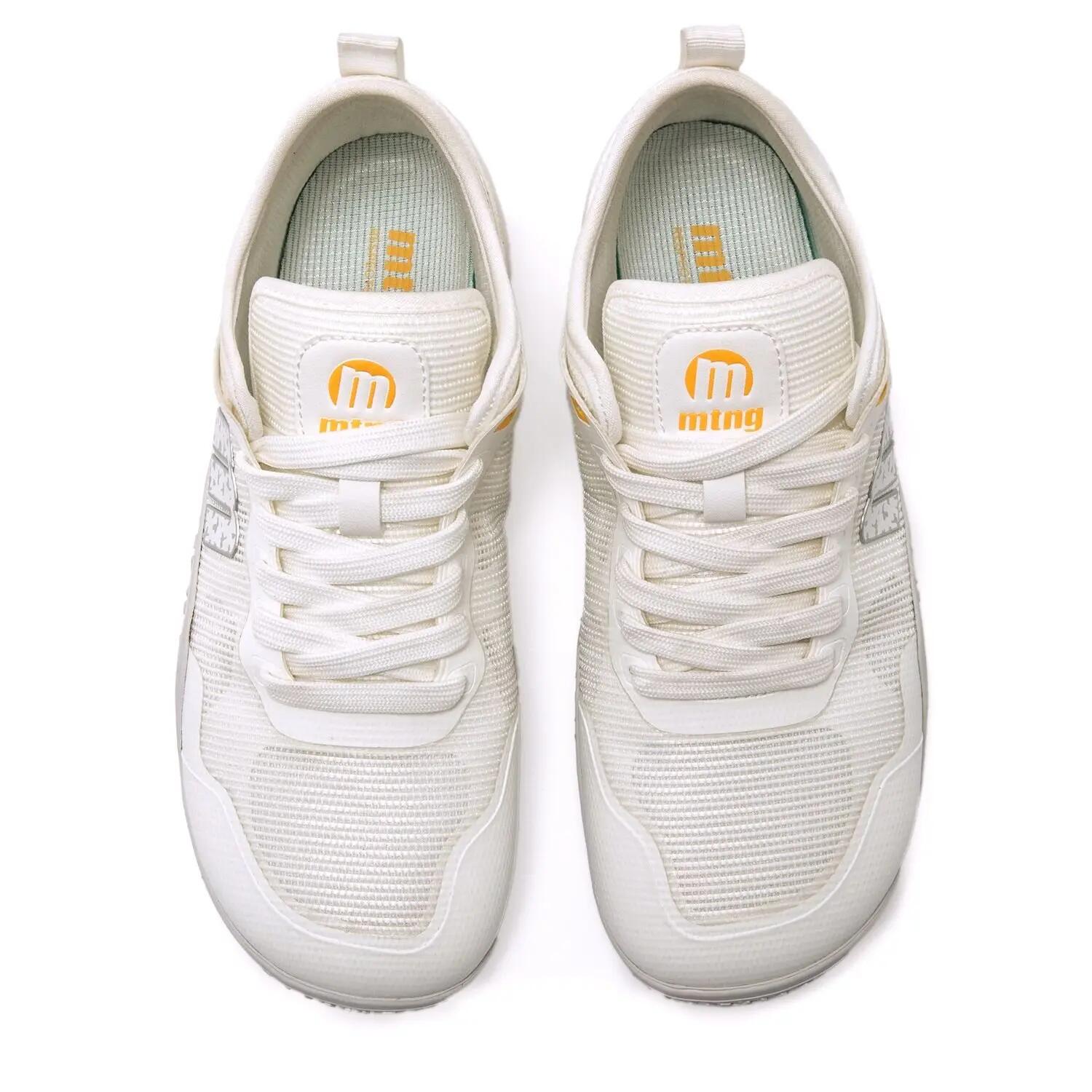 Zapatillas caminar Mujer barefoot MTNG Free vibram Blanco 3/7
