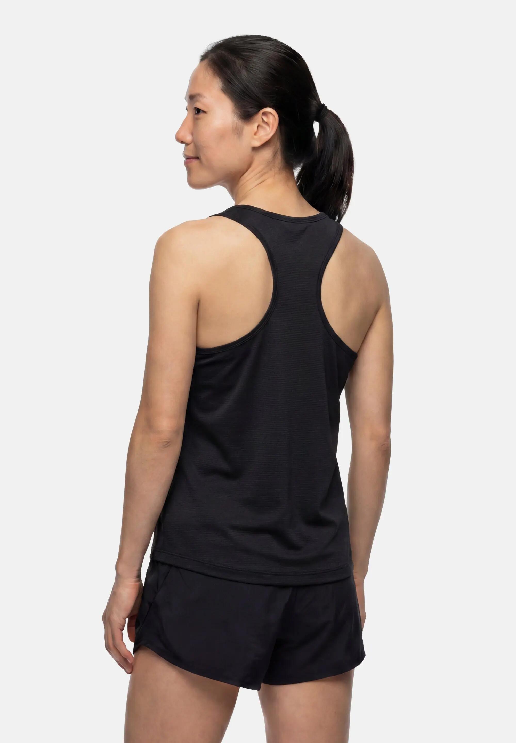 Damen Leichtes Mesh Lauf-Tanktop Recyceltes Polyester Polygiene 4/6
