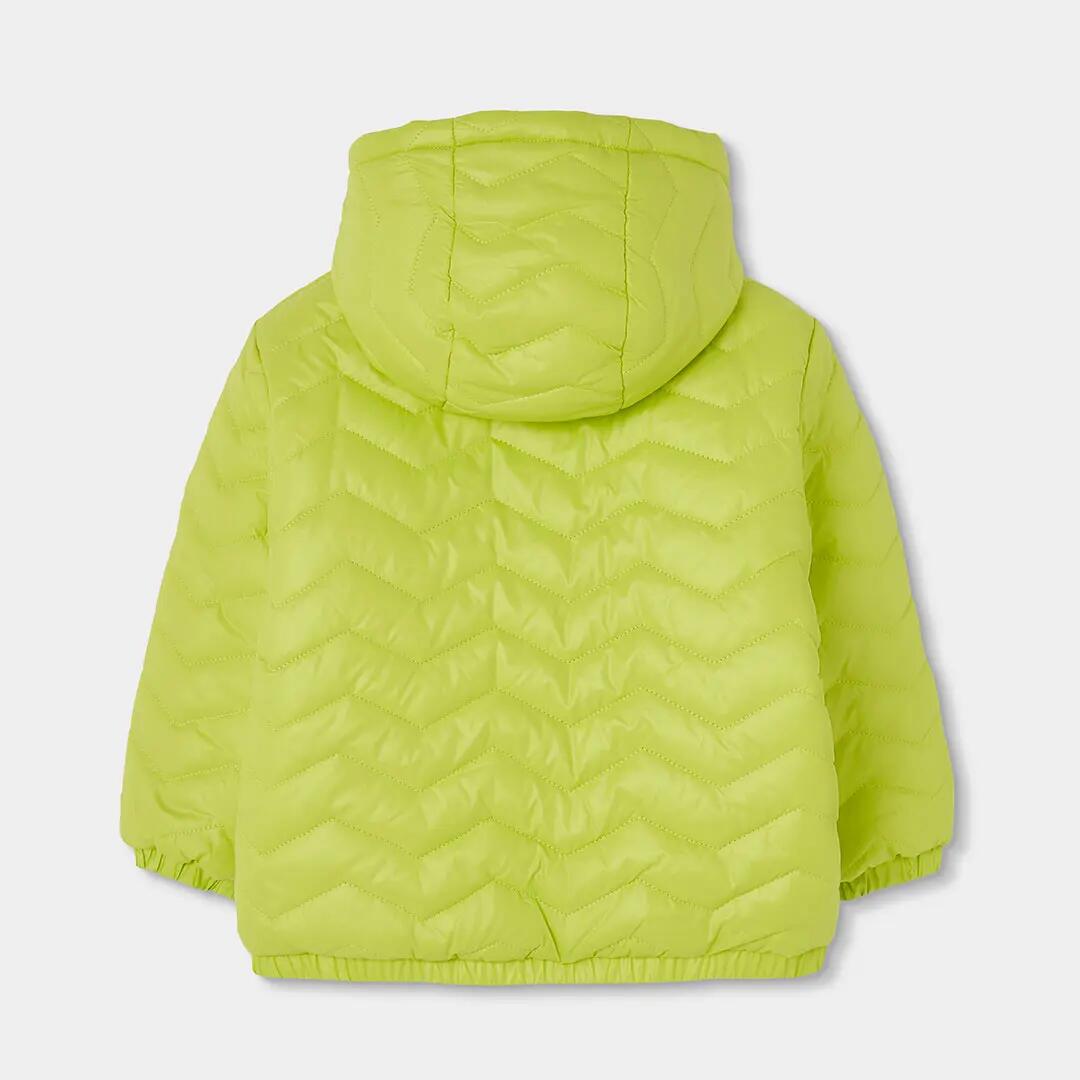 Parka tejido técnico reversible niño verde 5/7
