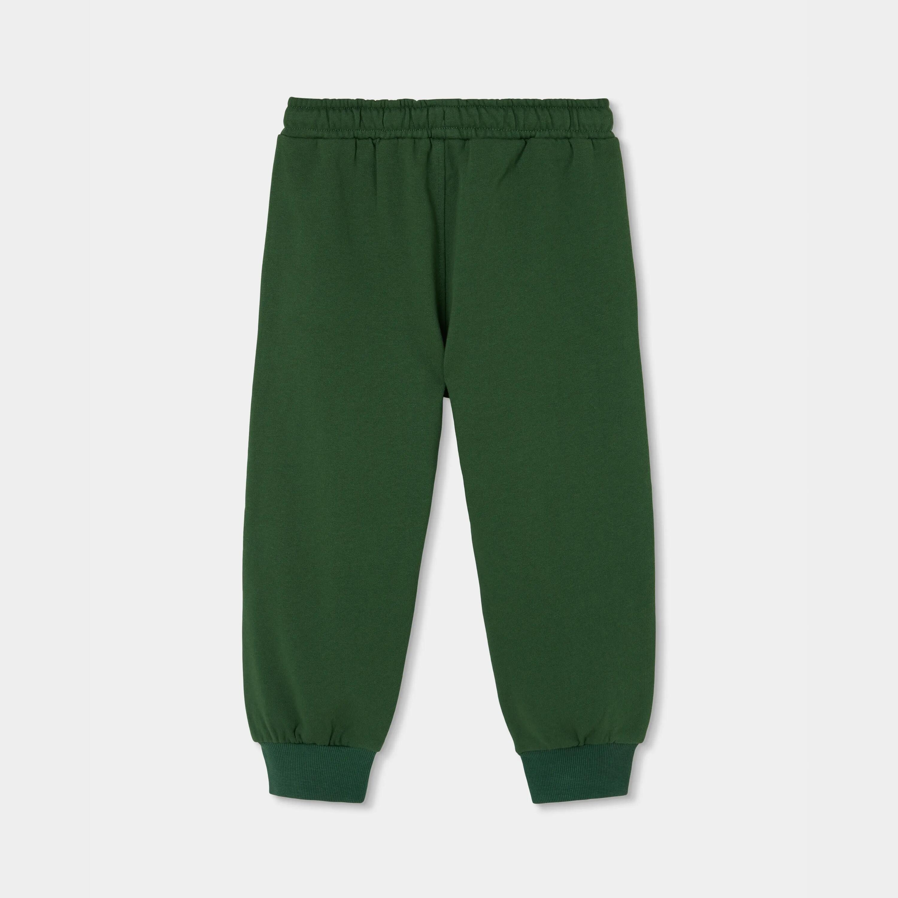 Conjunto punto niño verde estampado Think Green 6/7