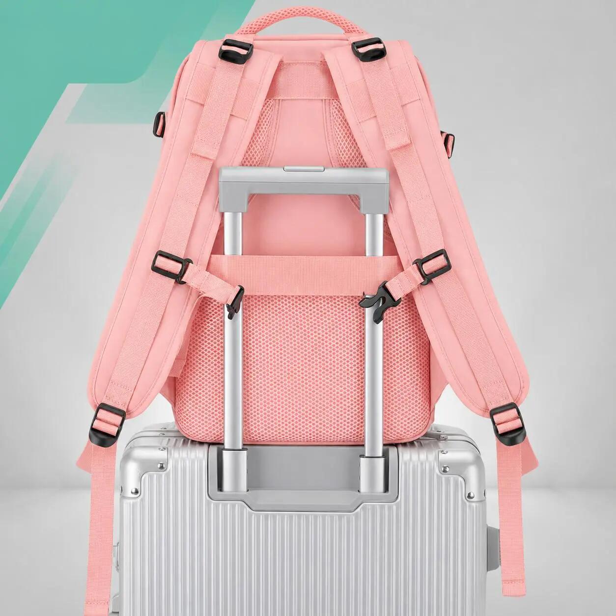 PLECAK DO SAMOLOTU PODRÓŻNY WIZZAIR 40x30x20 BAGAŻ PODRĘCZNY KABINOWY USB 7/7