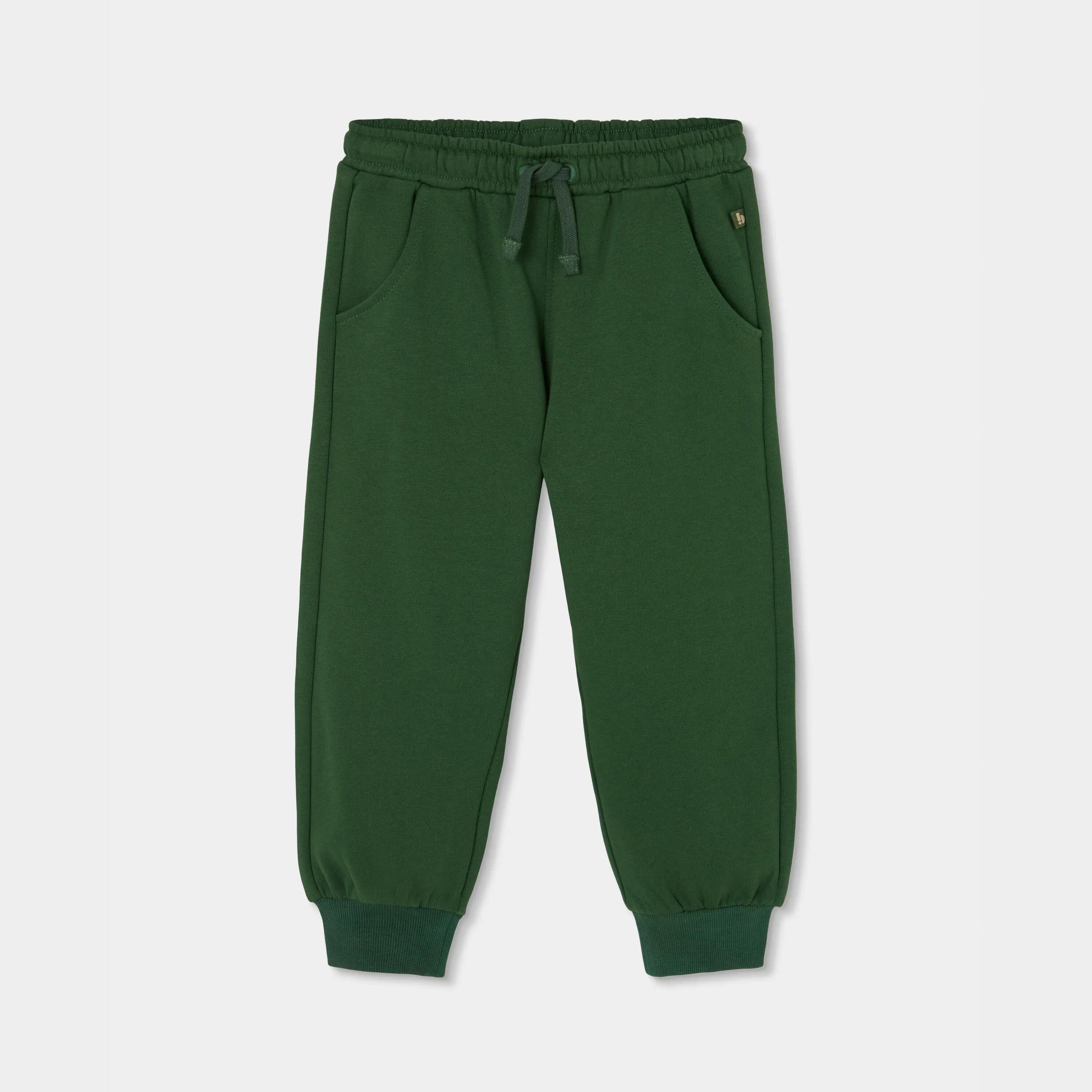 Conjunto punto niño verde estampado Think Green 4/7