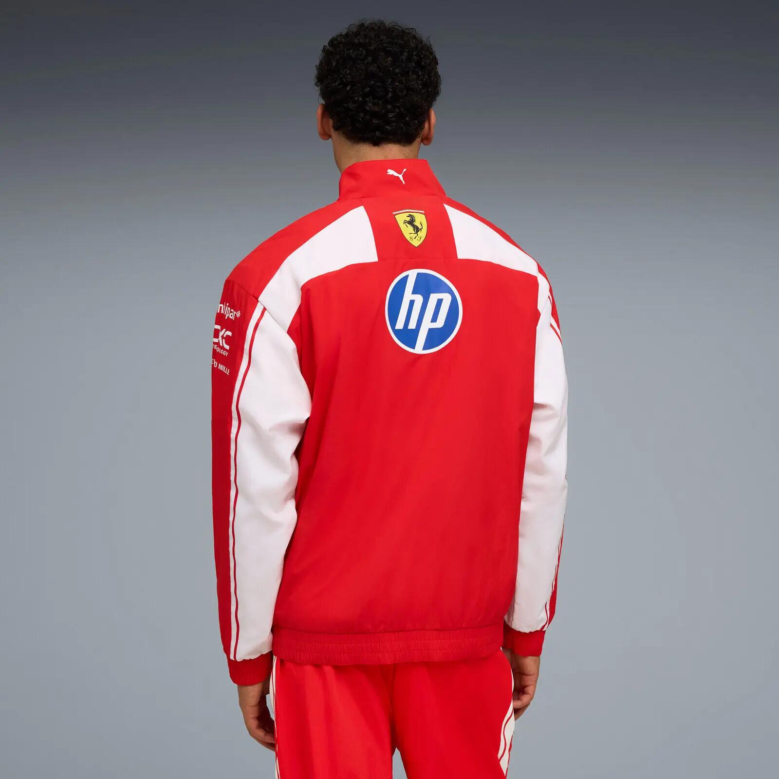 Jacke Puma Sf Replica Drivers Authentic Track, Rot, Herren 2/5