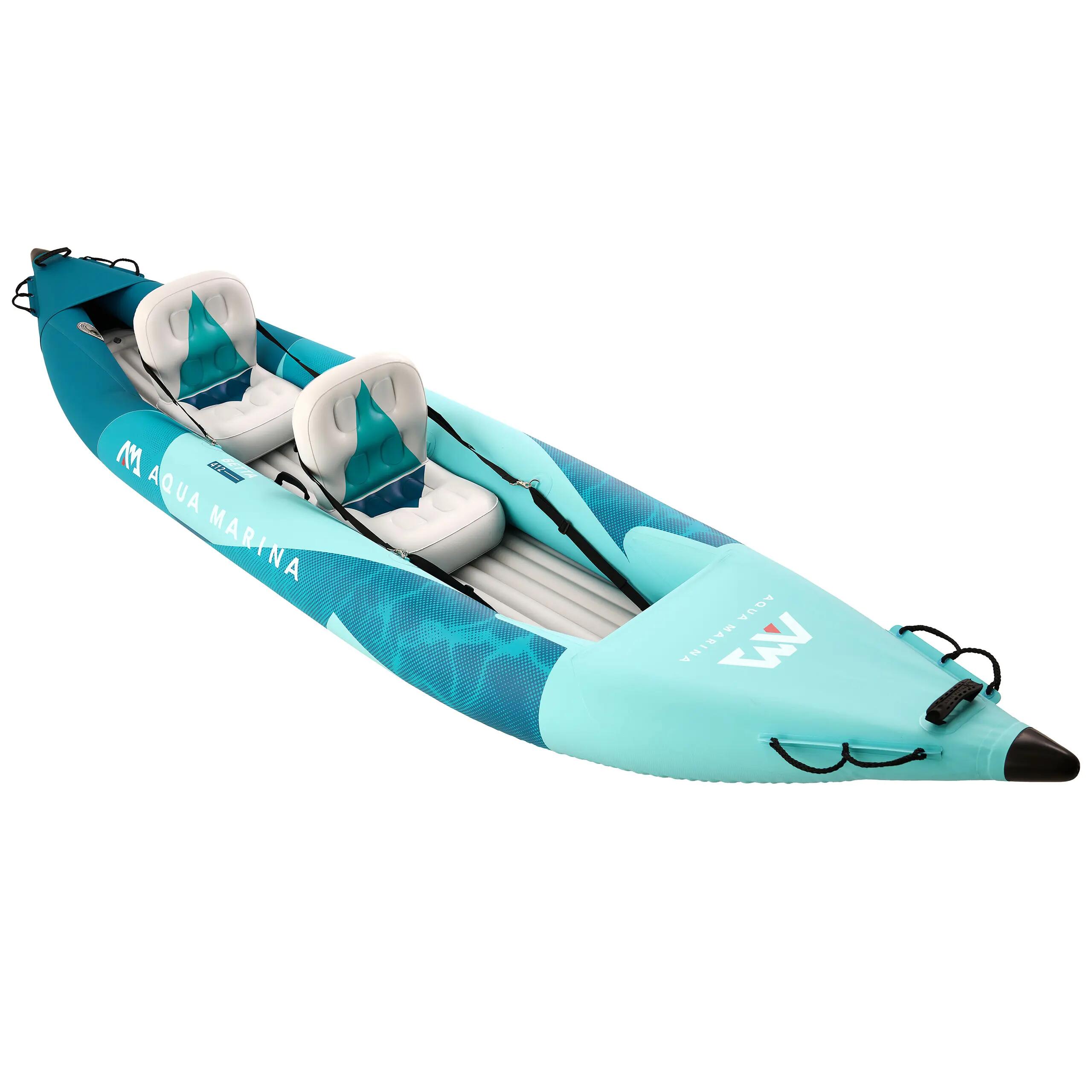Kajak Aqua Marina Betta 412 Blue 2026 2-osobowy +Pompka elektryczna +Bojka 2/15
