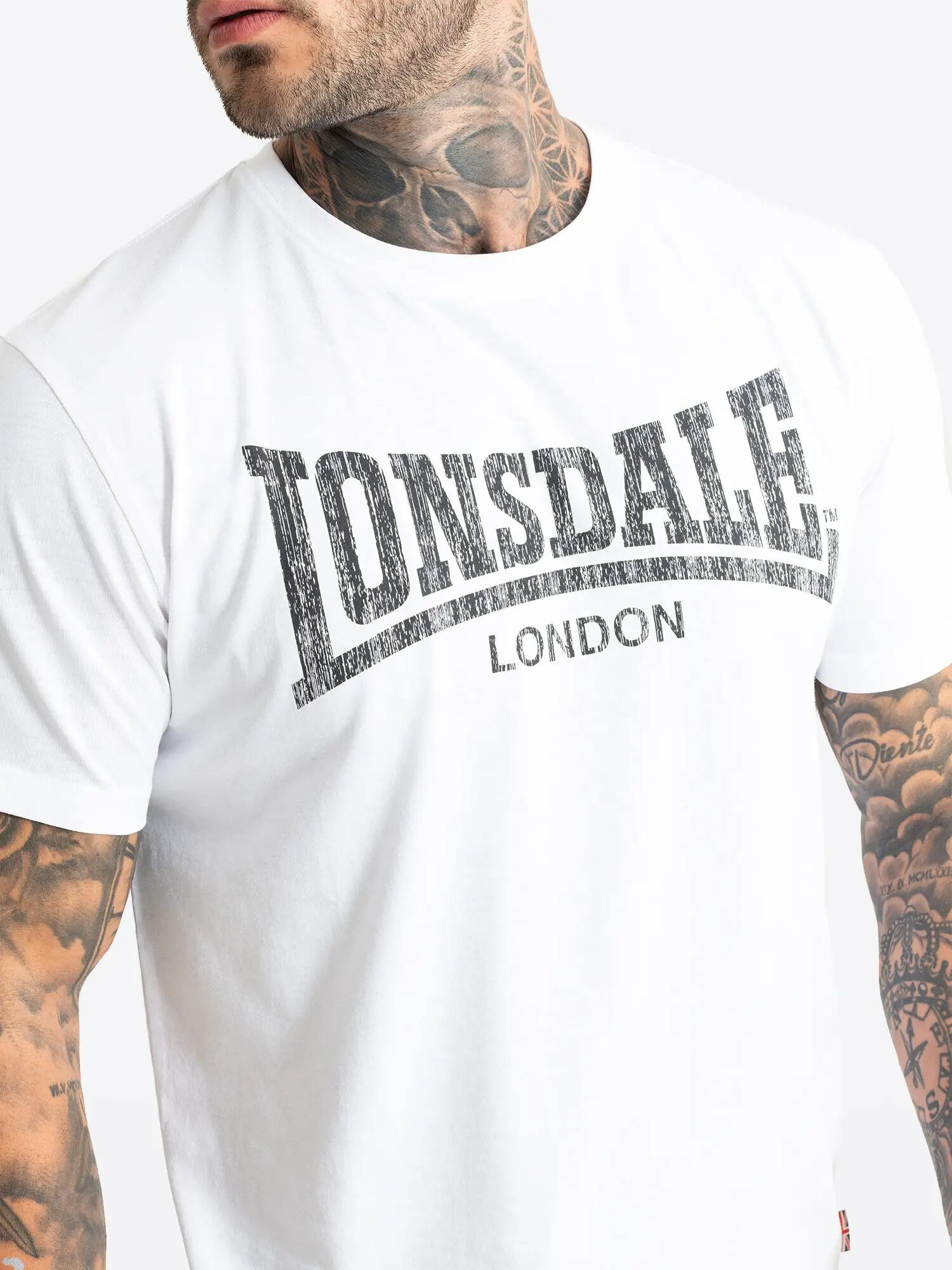 LONSDALE Herren T-Shirt normale Passform LOGO KAI 6/6
