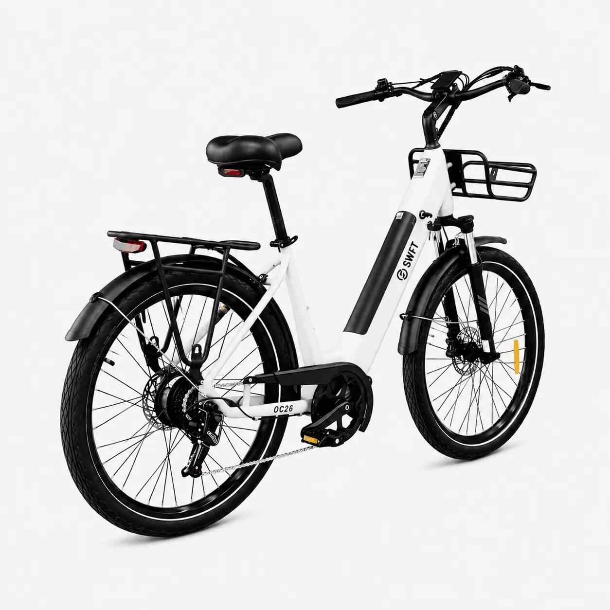 OC26 e-terreinfiets met koppelsensor, 250 W, 650 Wh, 55 Nm, brede banden 26×2,5 5/6
