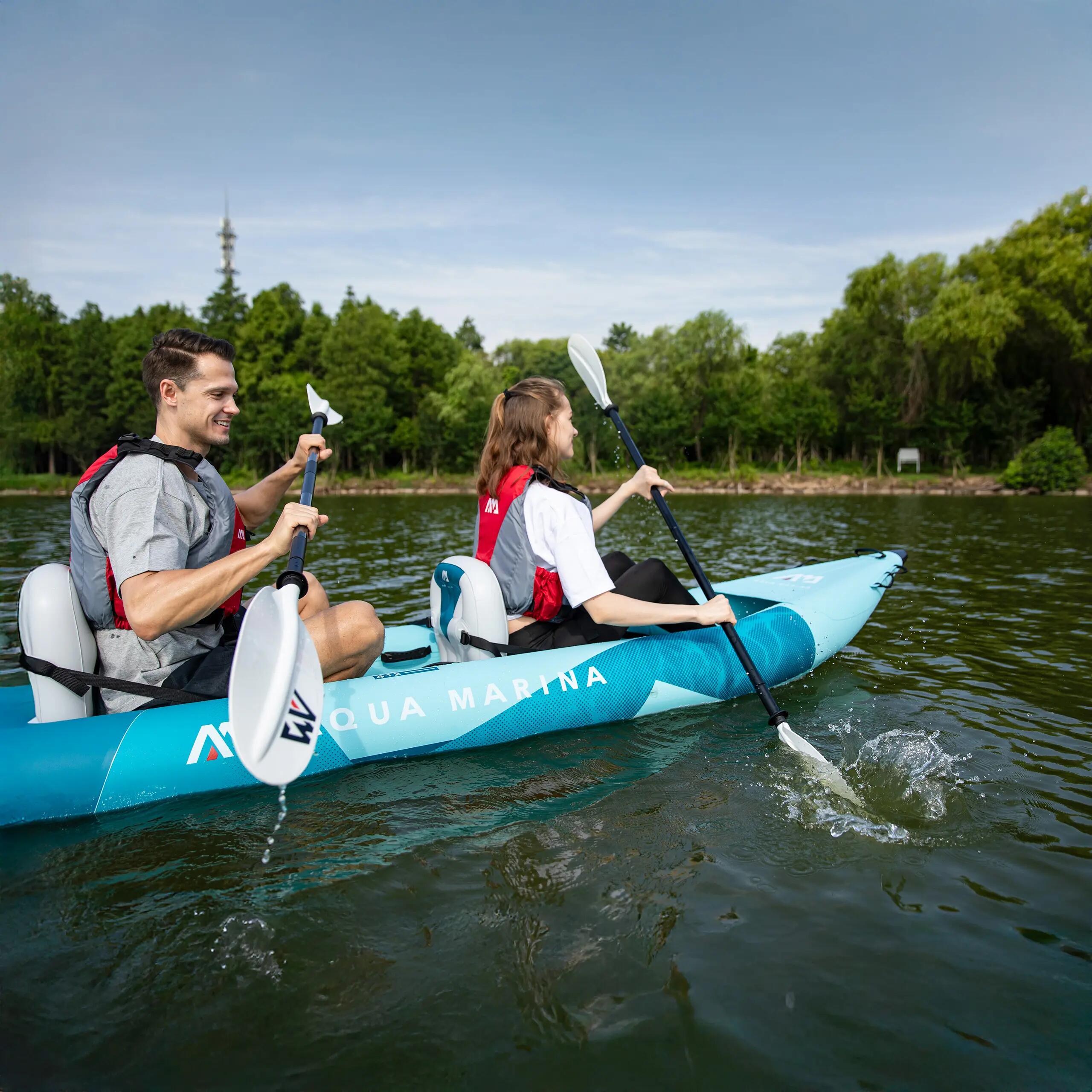 Kajak Aqua Marina Betta 412 Blue 2026 2-osobowy +Pompka elektryczna +Bojka 13/15
