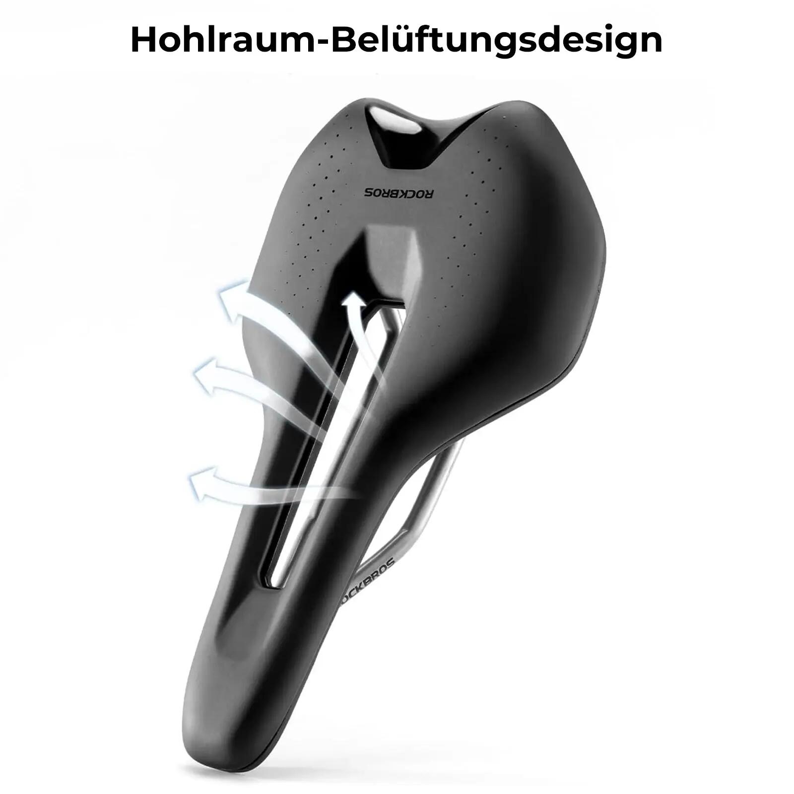 ROCKBROS Leicht Fahrradsattel Wasserdicht 4/7