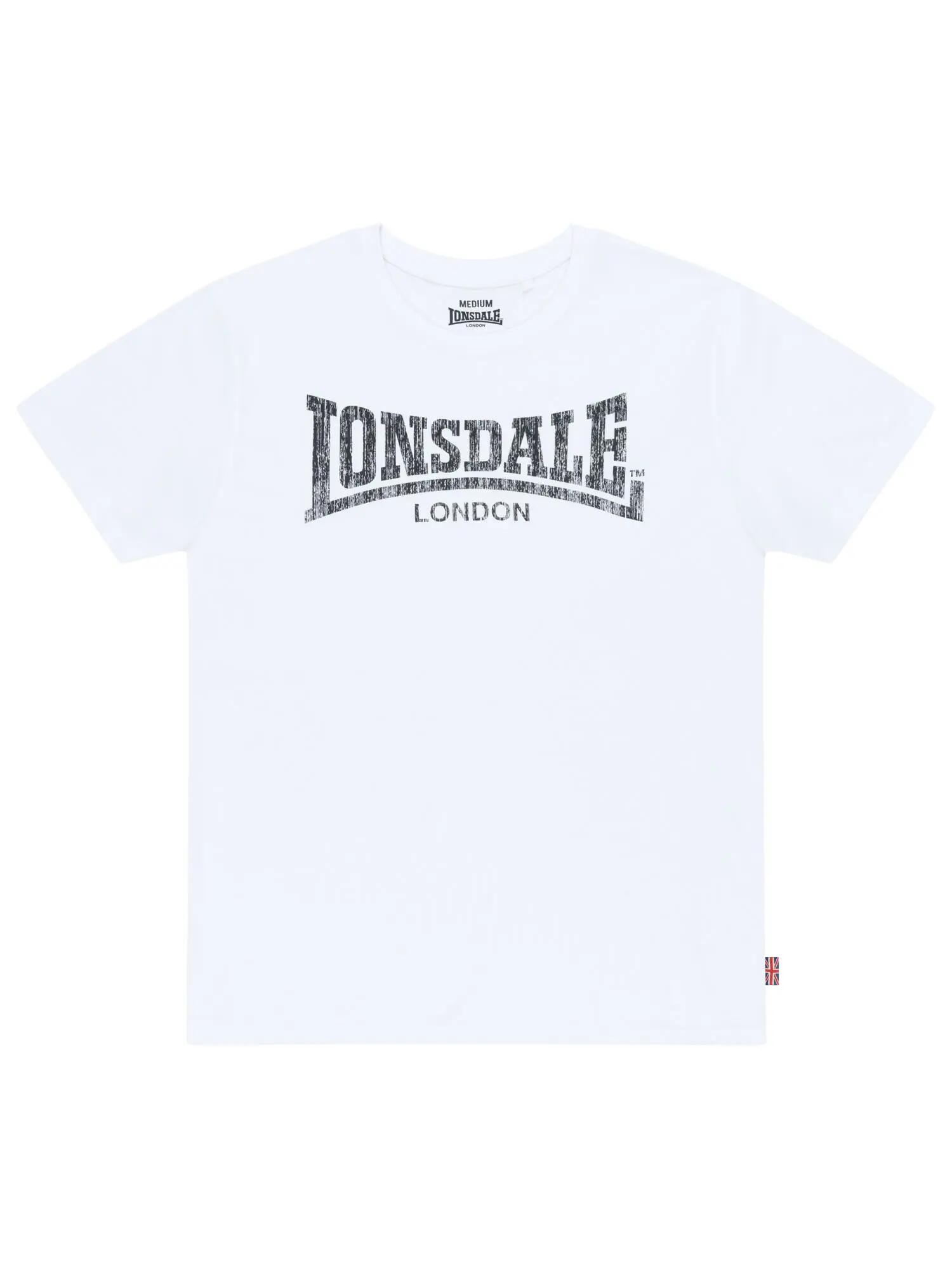 LONSDALE Herren T-Shirt normale Passform LOGO KAI 2/6