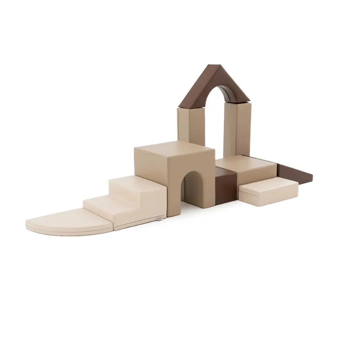 Ensemble blocs créatif marron / beige 2/4