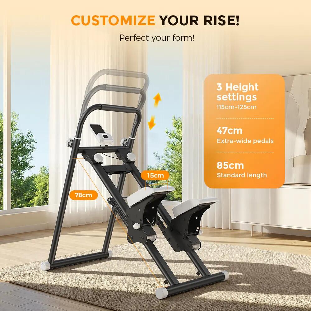 iscooter QK-7906 stepper da arrampicata con 3 inclinazione, 150 kg 7/12