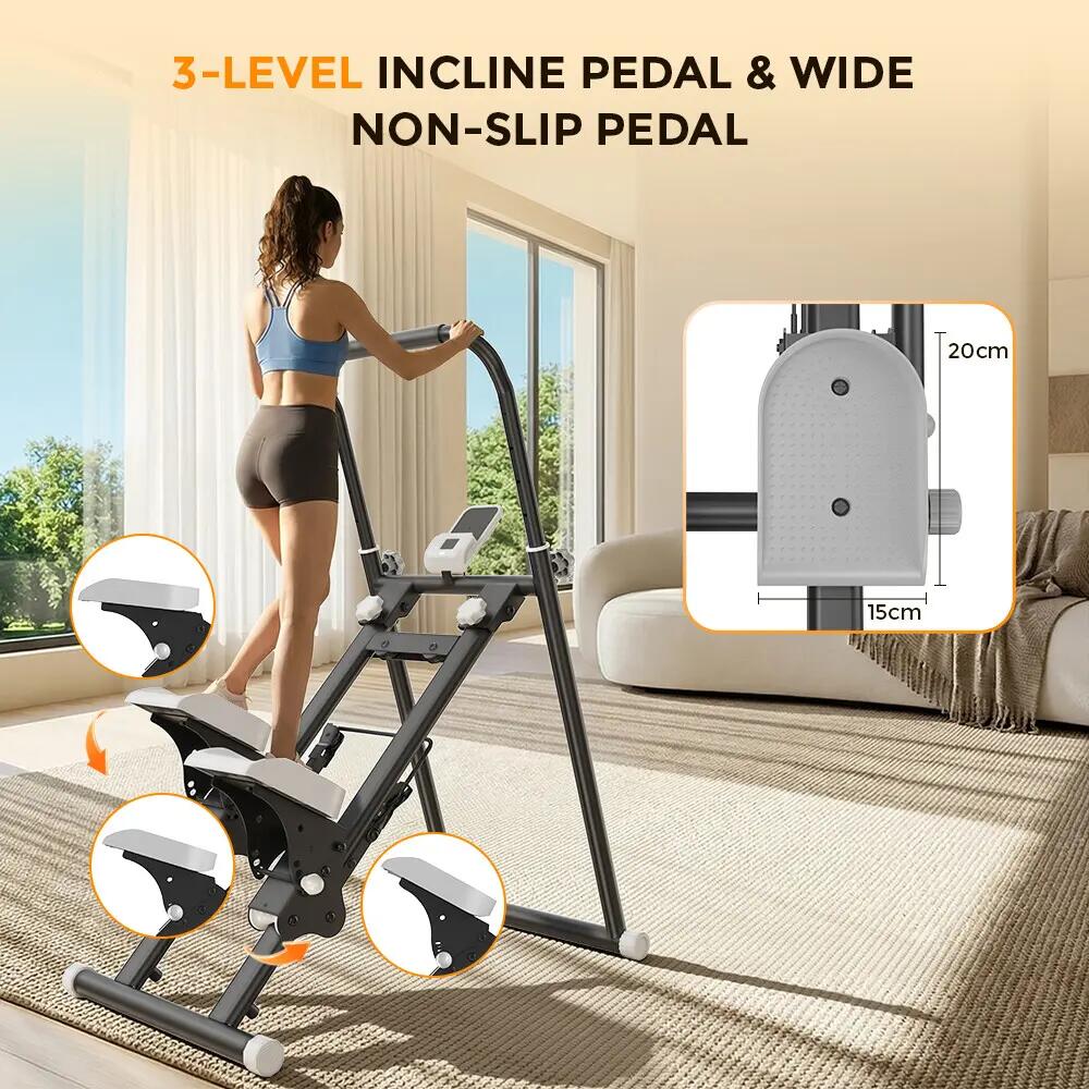 iscooter QK-7906 stepper da arrampicata con 3 inclinazione, 150 kg 4/12