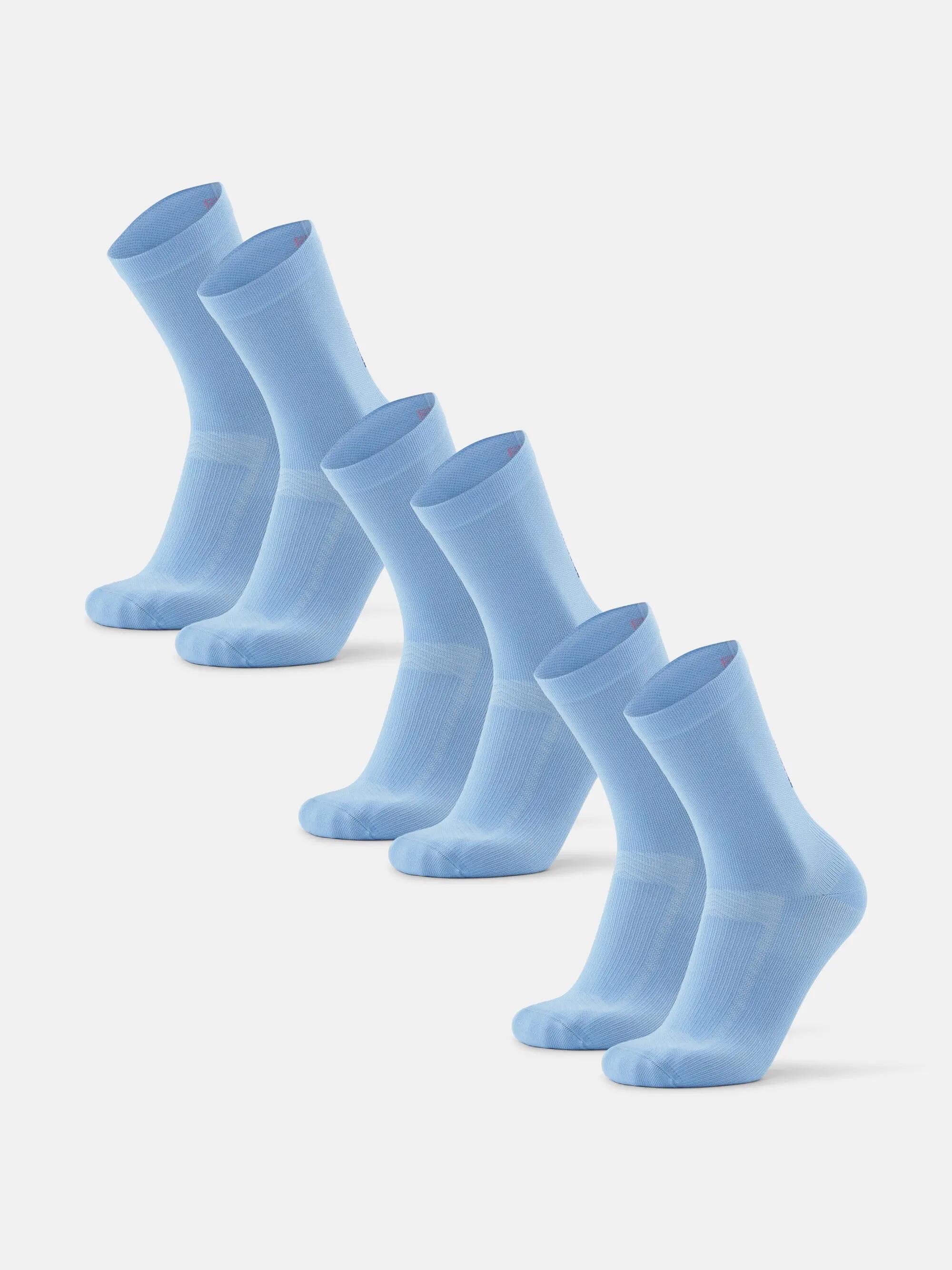Leichte Laufsocken ohne Polsterung Polypropylen Unisex 3er-Pack 2/4