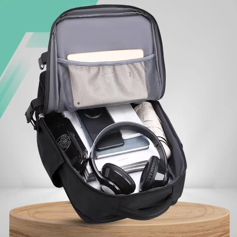 PLECAK DO SAMOLOTU PODRÓŻNY WIZZAIR 40x30x20 BAGAŻ PODRĘCZNY KABINOWY USB 6/7