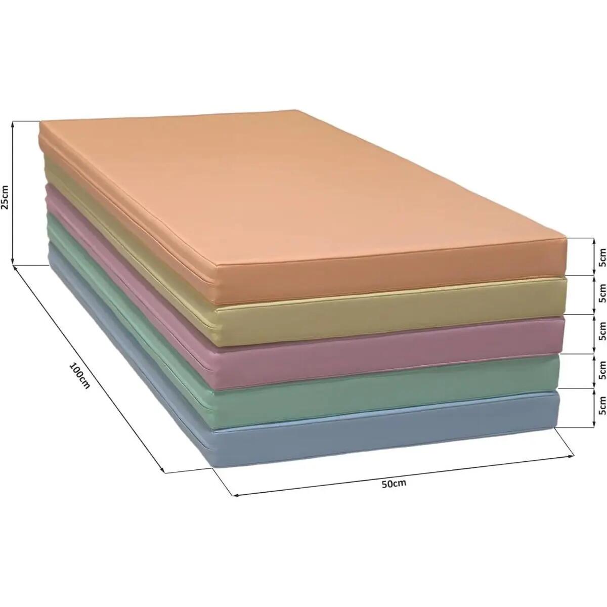 Ensemble matelas pastel clair 2/2